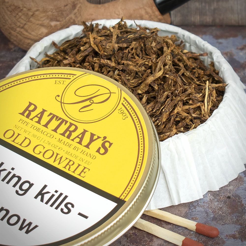 Germains Rdf Rich Dark Flake Pipe Tobacco G Tin Smoke King