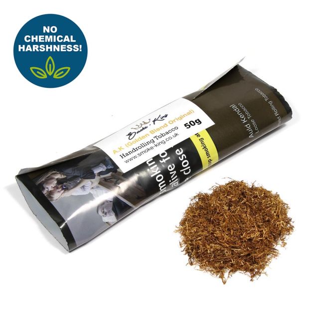 Golden Virginia Yellow Hand Rolling Tobacco - 50g Pouch| Smoke-King