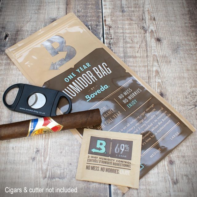 Boveda Small - One Year Humidor Bag For Cigars