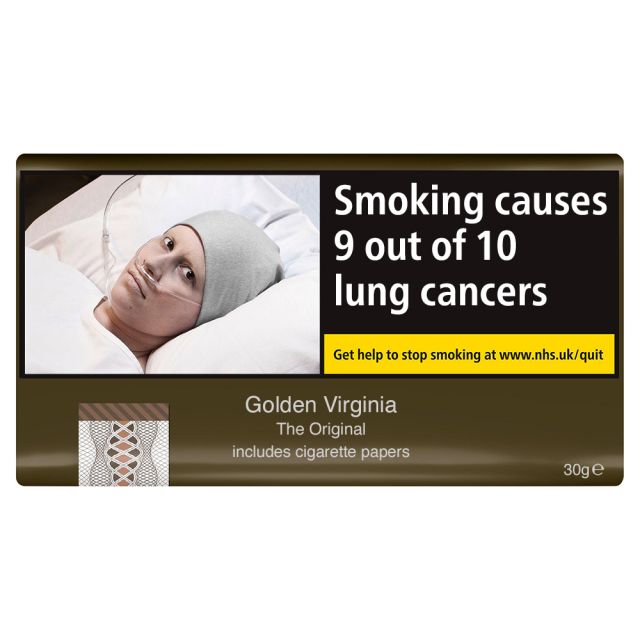 Golden Virginia Yellow Hand Rolling Tobacco - 50g Pouch| Smoke-King