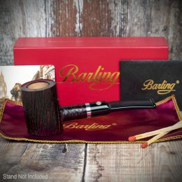 Barling Marylebone Bark Briar Pipe - Shape 1820 Smoke-King