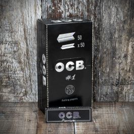  1 box - OCB Single Premium No1 rolling paper regular