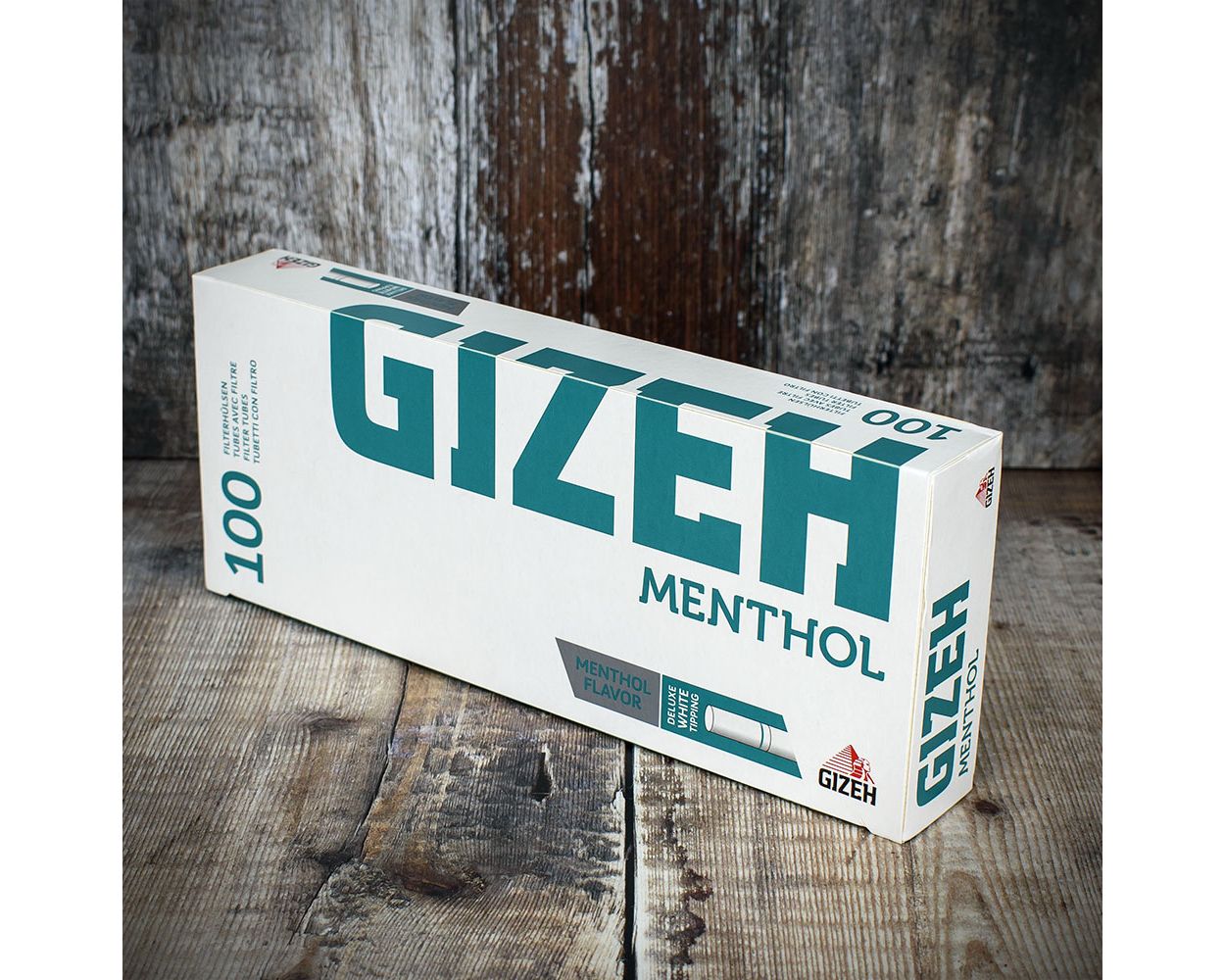 Gizeh Menthol Tubes Cigarette Tubes with Menthol Filter - Paperguru.d, 8,29  €