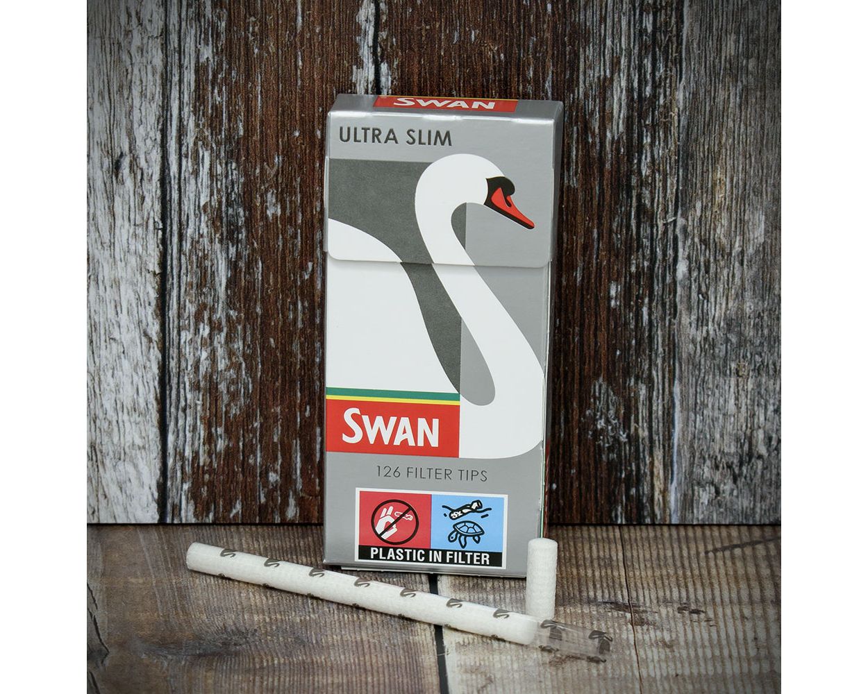 Swan Ultra Slim Cigarette Filter Tips (4.5mm) - 126 Pack