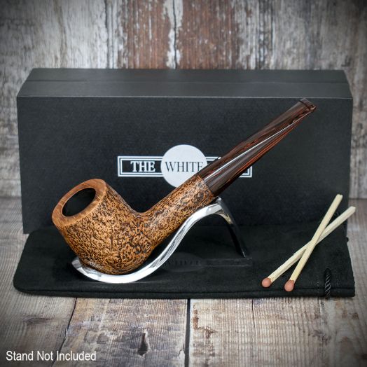 Alfred Dunhill White Spot Briar Smoking Pipe - County 4103