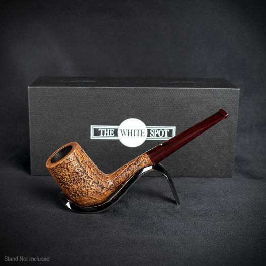 Alfred Dunhill White Spot Briar Smoking Pipe - County 4112