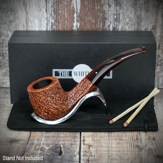 Alfred Dunhill White Spot Briar Smoking Pipe - County 5115