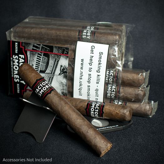 Drew Estate Factory Smokes New World Maduro Toro Cigar - Bundle of 25