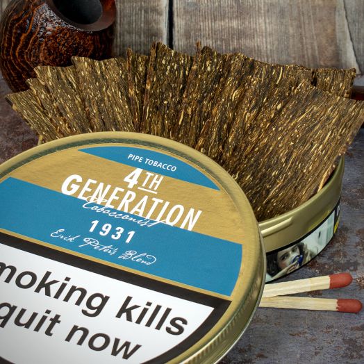 Erik Stokkebye 4th Generation 1931 Pipe Tobacco - 50g Tin