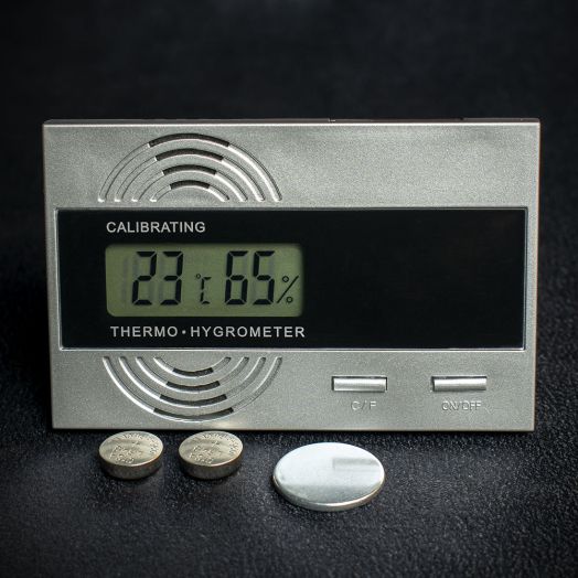 Electronic Cigar Hygrometer & Thermometer