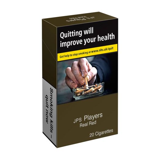 JPS Players Real Red King Size - 20 Cigarettes
