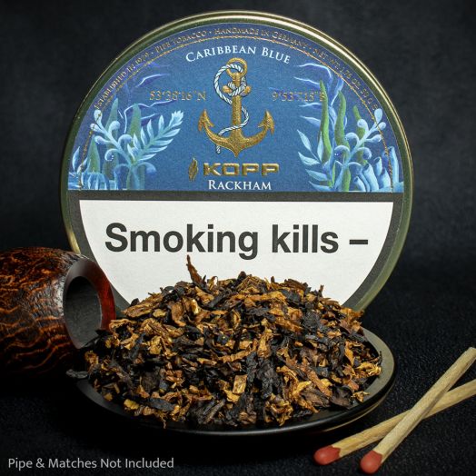 Kopp Caribbean Blue Rackham Pipe Tobacco - 50g Tin