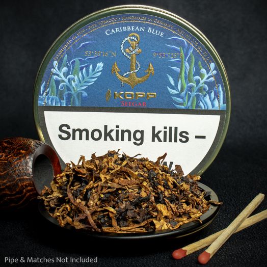 10g Sample - Kopp Caribbean Blue Seegar Pipe Tobacco 