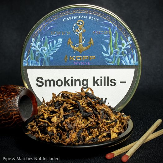 Kopp Caribbean Blue Wynne Pipe Tobacco - 50g Tin