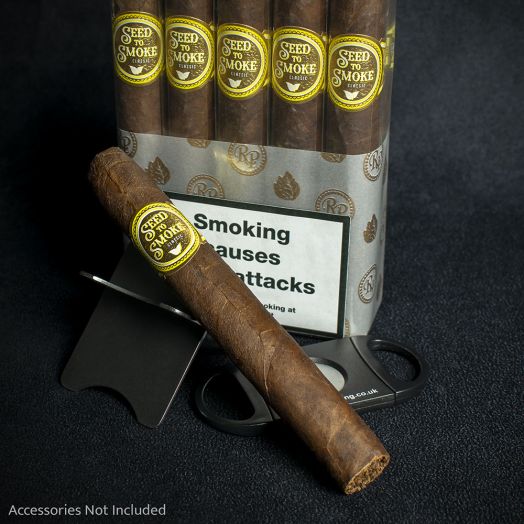 Rocky Patel Seed to Smoke Classic Maduro Toro Cigars – 10 pk