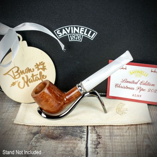 Savinelli 2023 Ltd Edition Christmas Briar Smoking Pipe -  (61/69)