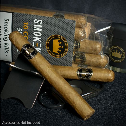 Smoke-King New World Nicaraguan Corona Cigars - 10 Bundle