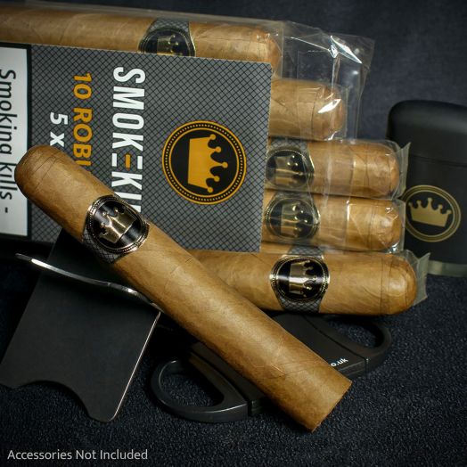 Smoke-King New World Nicaraguan Robusto Cigars - 10 Bundle