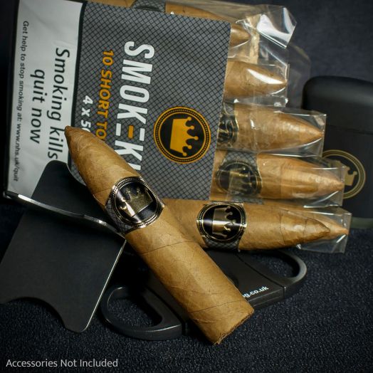 Smoke-King New World Nicaraguan Short Torpedo Cigars - 10 Bundle