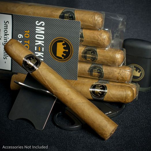 Smoke-King New World Nicaraguan Toro Cigars - 10 Bundle