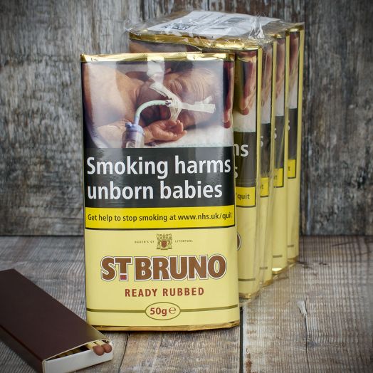 St. Bruno | Ready Rubbed Pipe Tobacco | 50g Packet
