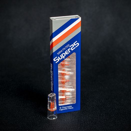 Super 25 Mini Cigarette Filter - Pack of 10