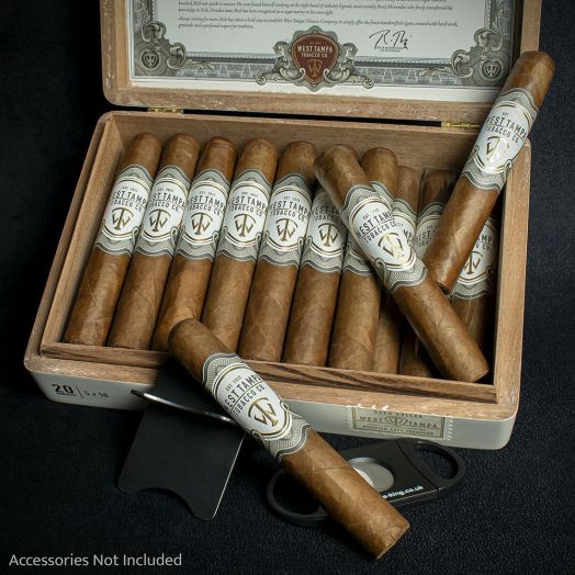 West Tampa Tobacco Co White Robusto Cigars - Box of 20