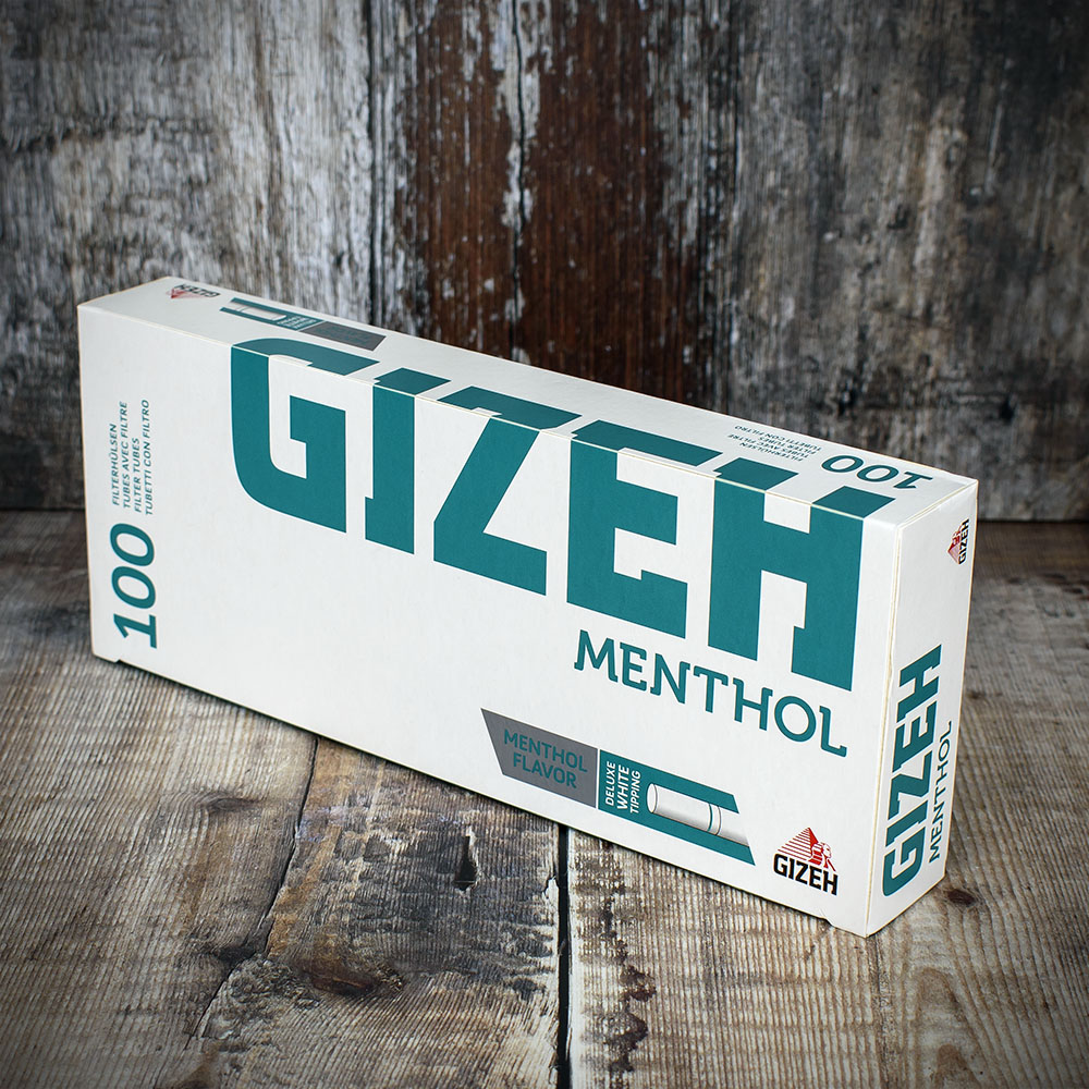 Gizeh Fresh Cliq Cigarette Tube 100 pc. with Menthol Flavour